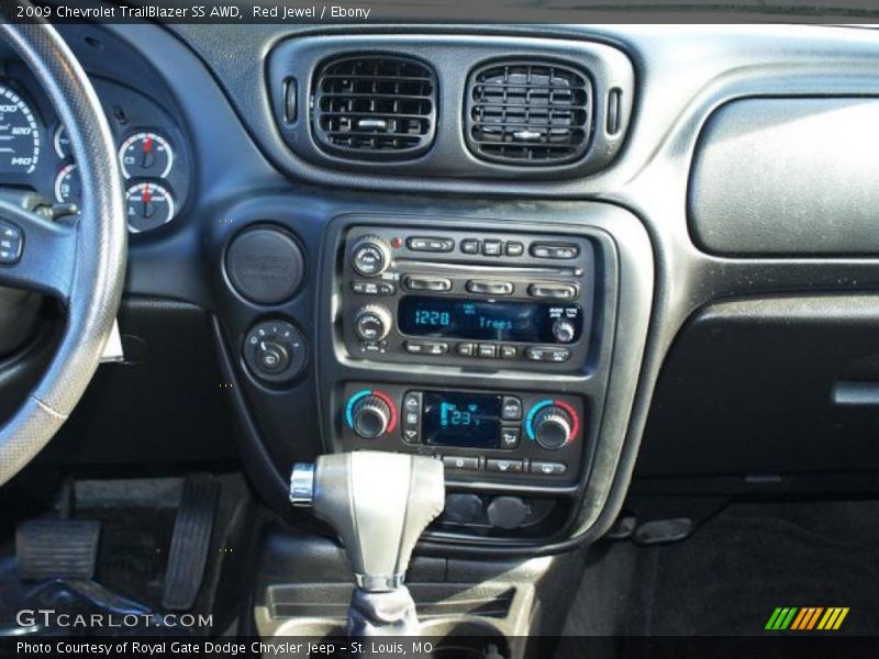 Controls of 2009 TrailBlazer SS AWD