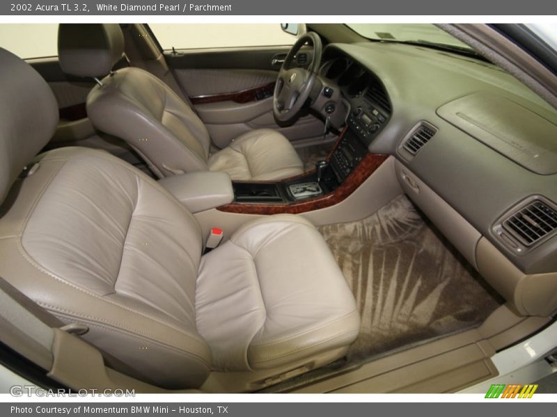 White Diamond Pearl / Parchment 2002 Acura TL 3.2