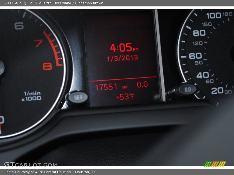 Ibis White / Cinnamon Brown 2011 Audi Q5 2.0T quattro