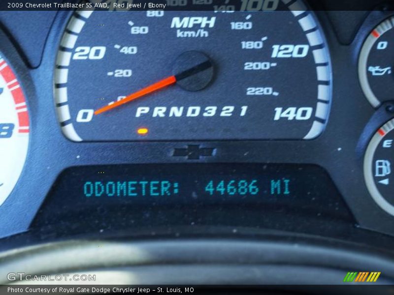 Red Jewel / Ebony 2009 Chevrolet TrailBlazer SS AWD