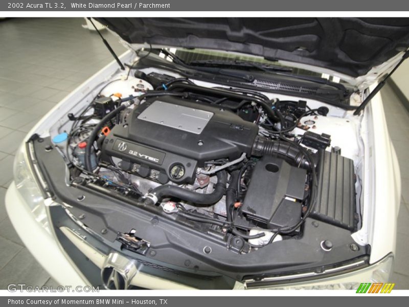 White Diamond Pearl / Parchment 2002 Acura TL 3.2