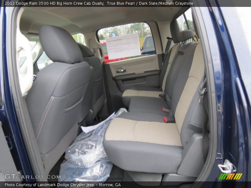 True Blue Pearl / Dark Slate/Medium Graystone 2012 Dodge Ram 3500 HD Big Horn Crew Cab Dually