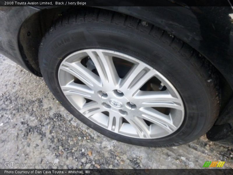 Black / Ivory Beige 2008 Toyota Avalon Limited