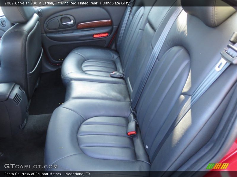 Inferno Red Tinted Pearl / Dark Slate Gray 2002 Chrysler 300 M Sedan
