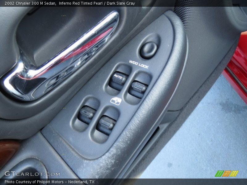 Inferno Red Tinted Pearl / Dark Slate Gray 2002 Chrysler 300 M Sedan
