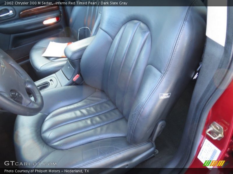 Inferno Red Tinted Pearl / Dark Slate Gray 2002 Chrysler 300 M Sedan