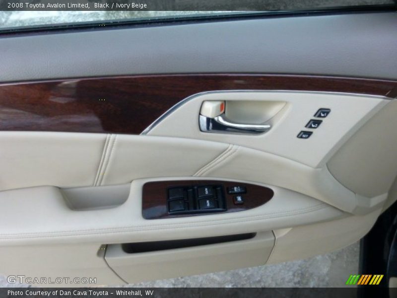 Black / Ivory Beige 2008 Toyota Avalon Limited