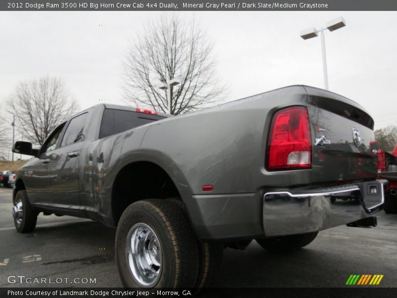 Mineral Gray Pearl / Dark Slate/Medium Graystone 2012 Dodge Ram 3500 HD Big Horn Crew Cab 4x4 Dually
