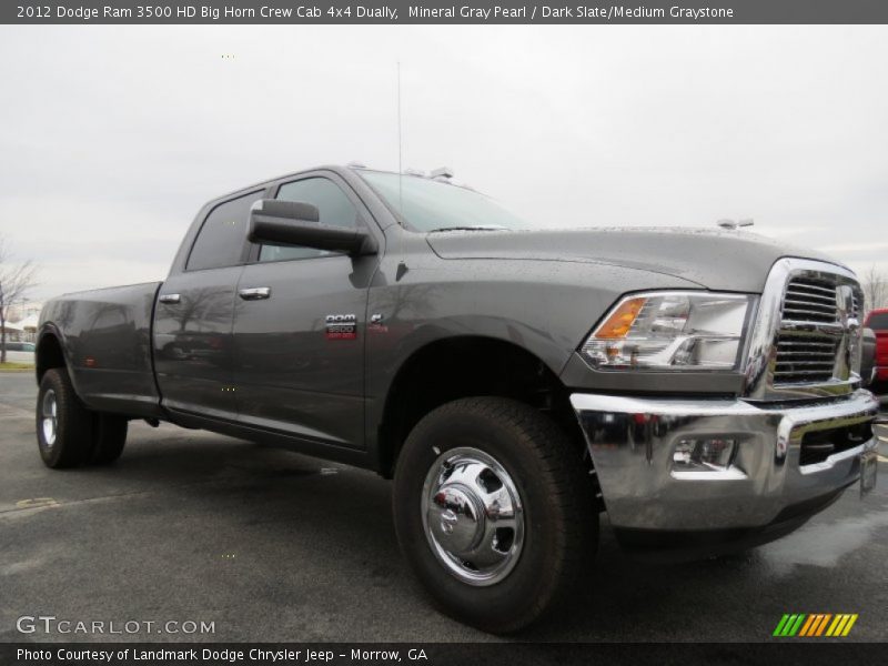 Front 3/4 View of 2012 Ram 3500 HD Big Horn Crew Cab 4x4 Dually