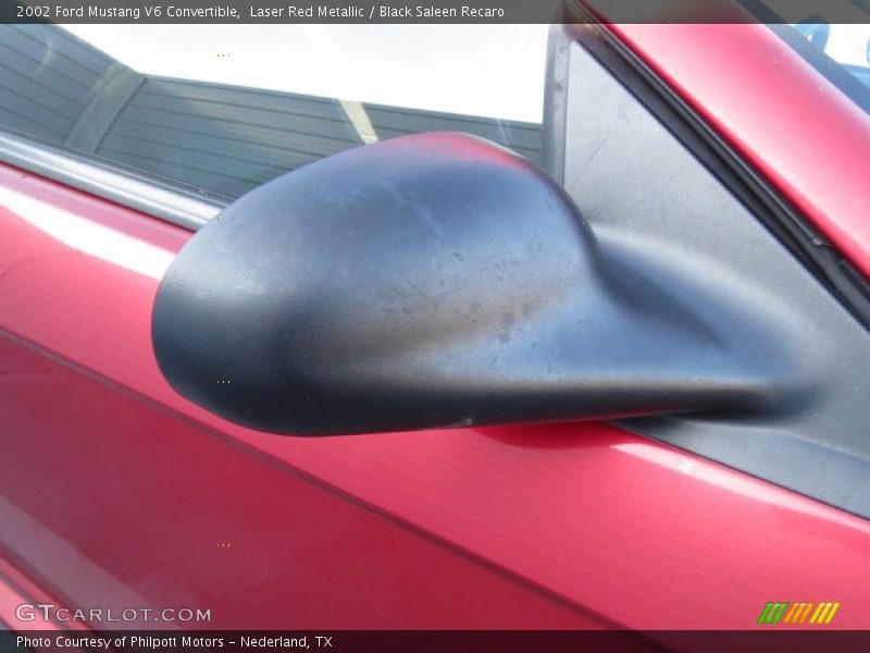 Laser Red Metallic / Black Saleen Recaro 2002 Ford Mustang V6 Convertible