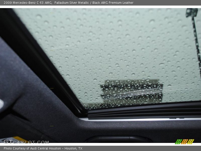 Palladium Silver Metallic / Black AMG Premium Leather 2009 Mercedes-Benz C 63 AMG