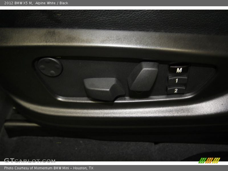 Controls of 2012 X5 M 