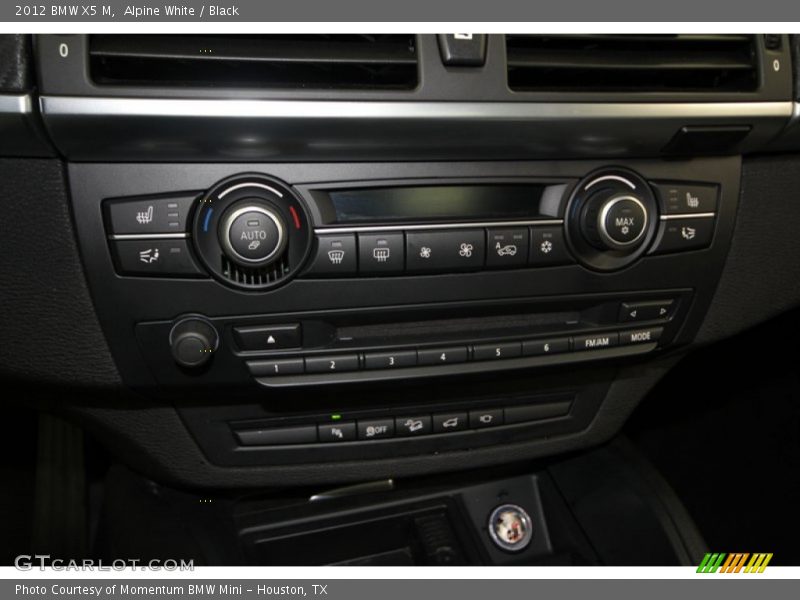 Controls of 2012 X5 M 