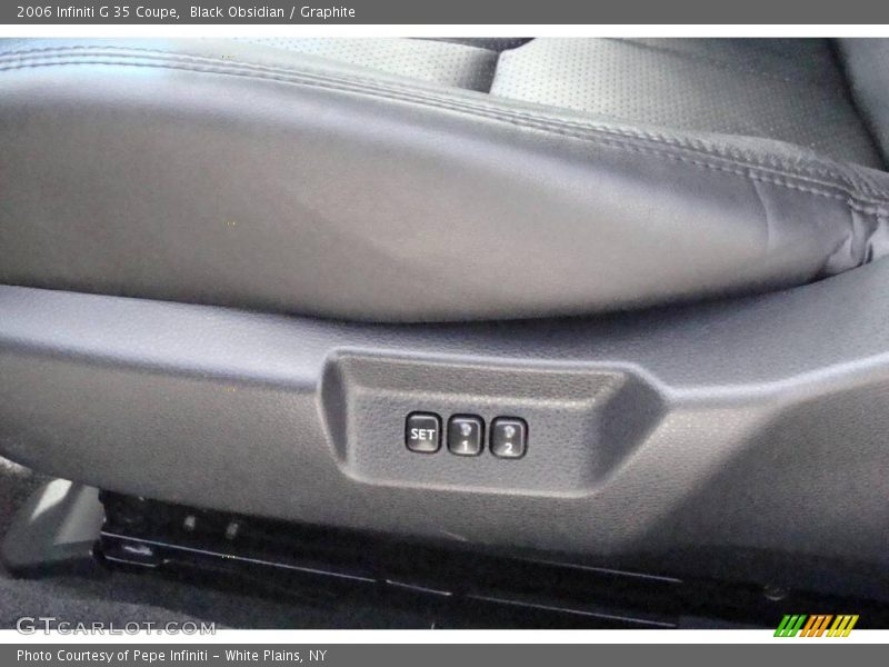 Black Obsidian / Graphite 2006 Infiniti G 35 Coupe