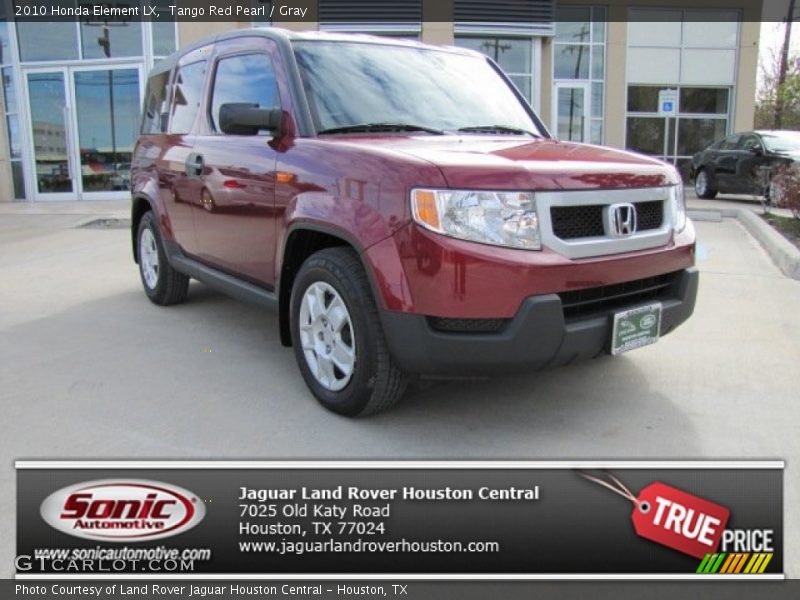 Tango Red Pearl / Gray 2010 Honda Element LX