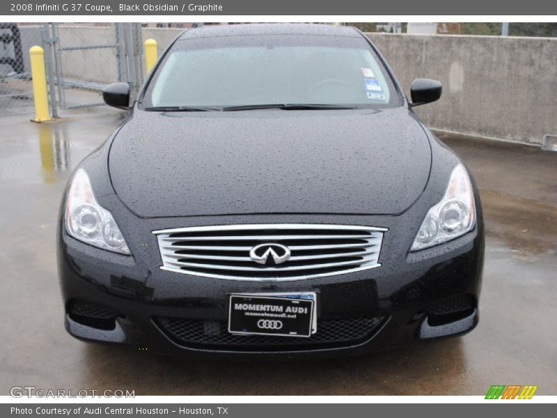 Black Obsidian / Graphite 2008 Infiniti G 37 Coupe