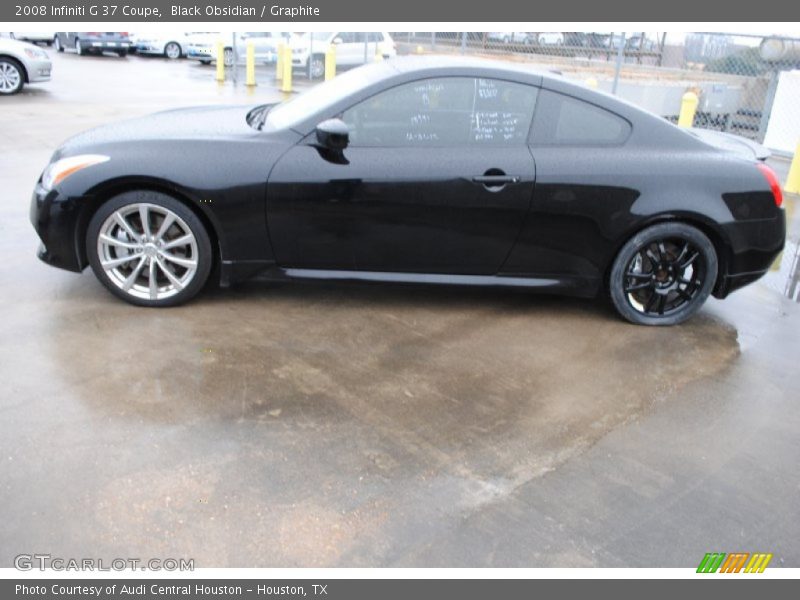 Black Obsidian / Graphite 2008 Infiniti G 37 Coupe