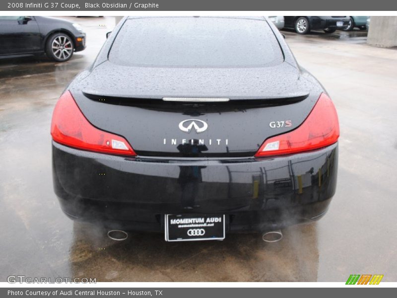 Black Obsidian / Graphite 2008 Infiniti G 37 Coupe