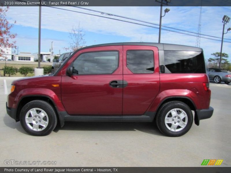 Tango Red Pearl / Gray 2010 Honda Element LX