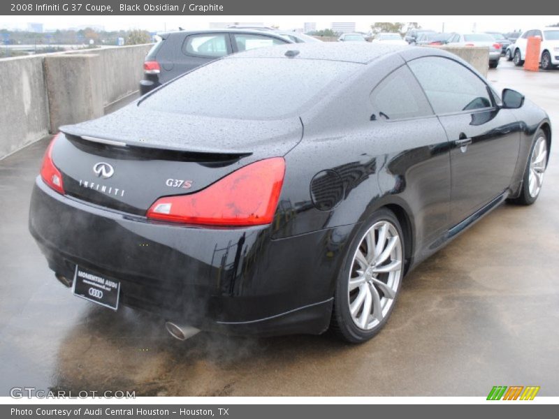Black Obsidian / Graphite 2008 Infiniti G 37 Coupe