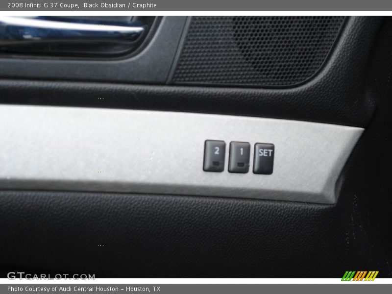 Black Obsidian / Graphite 2008 Infiniti G 37 Coupe