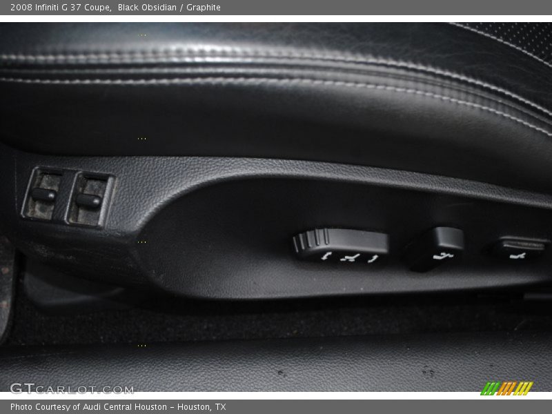 Black Obsidian / Graphite 2008 Infiniti G 37 Coupe