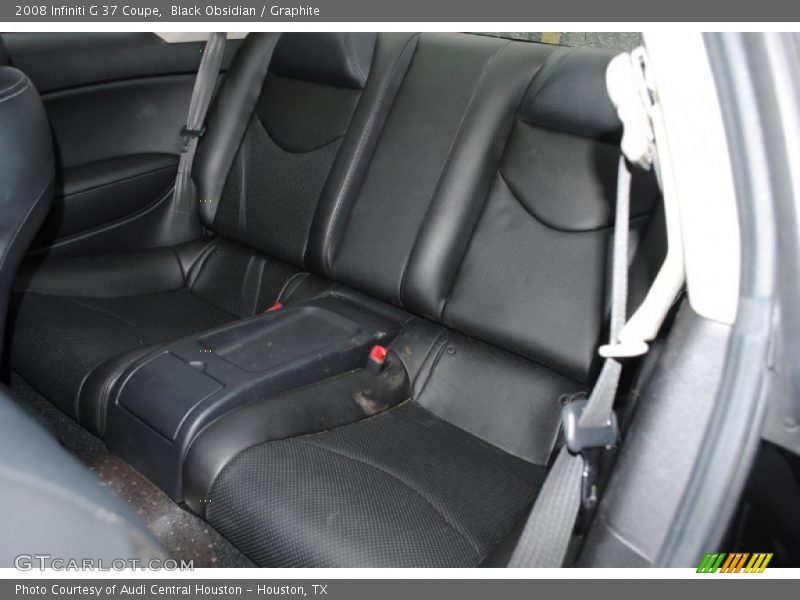 Black Obsidian / Graphite 2008 Infiniti G 37 Coupe