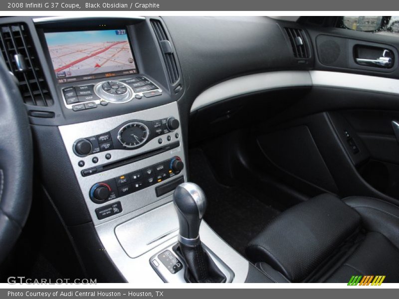 Black Obsidian / Graphite 2008 Infiniti G 37 Coupe