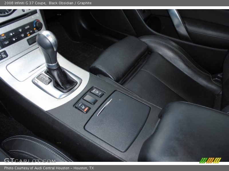 Black Obsidian / Graphite 2008 Infiniti G 37 Coupe