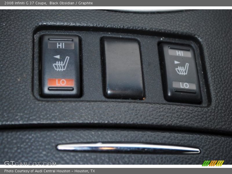 Black Obsidian / Graphite 2008 Infiniti G 37 Coupe