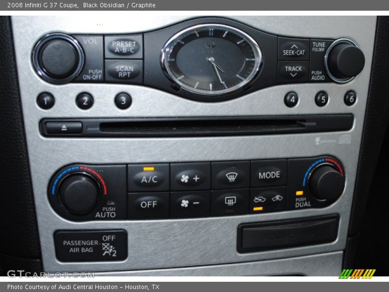 Black Obsidian / Graphite 2008 Infiniti G 37 Coupe