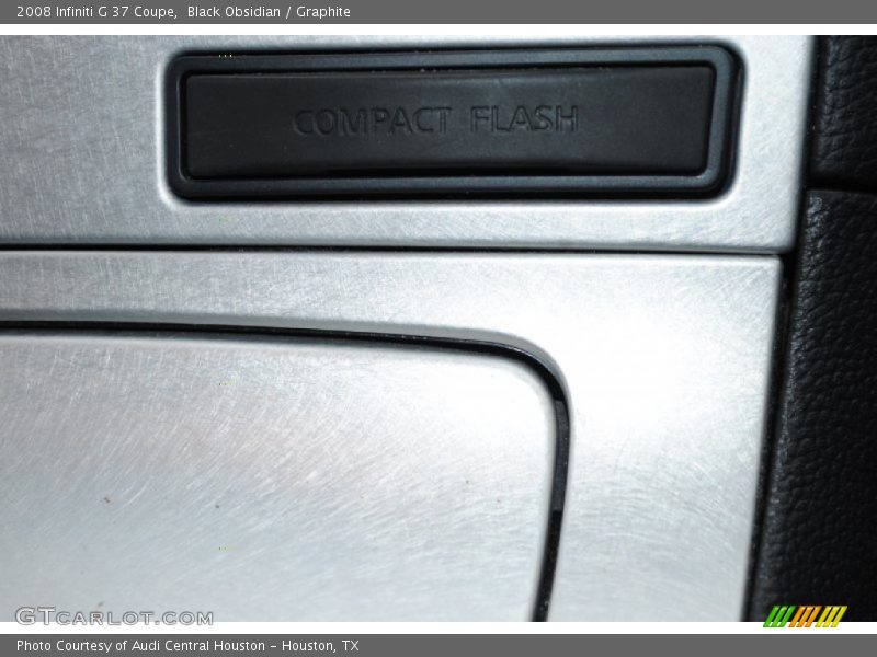 Black Obsidian / Graphite 2008 Infiniti G 37 Coupe