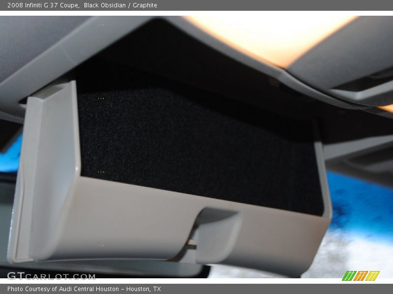 Black Obsidian / Graphite 2008 Infiniti G 37 Coupe