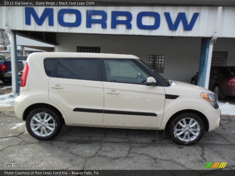 Dune Beige / Black Soul Logo Cloth 2013 Kia Soul +