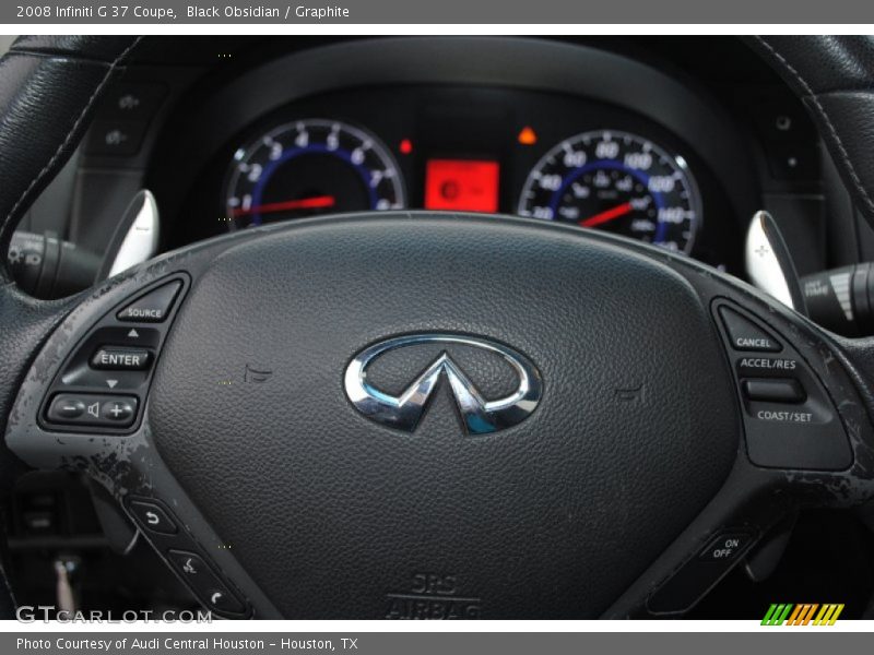 Black Obsidian / Graphite 2008 Infiniti G 37 Coupe