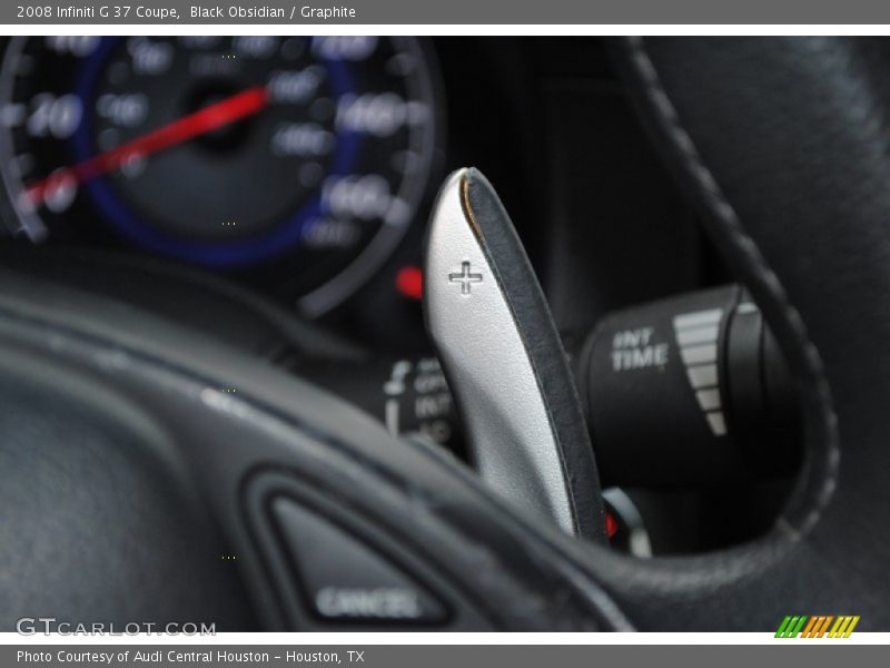 Black Obsidian / Graphite 2008 Infiniti G 37 Coupe
