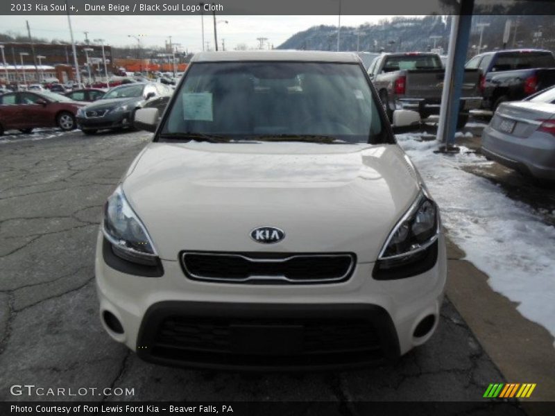 Dune Beige / Black Soul Logo Cloth 2013 Kia Soul +