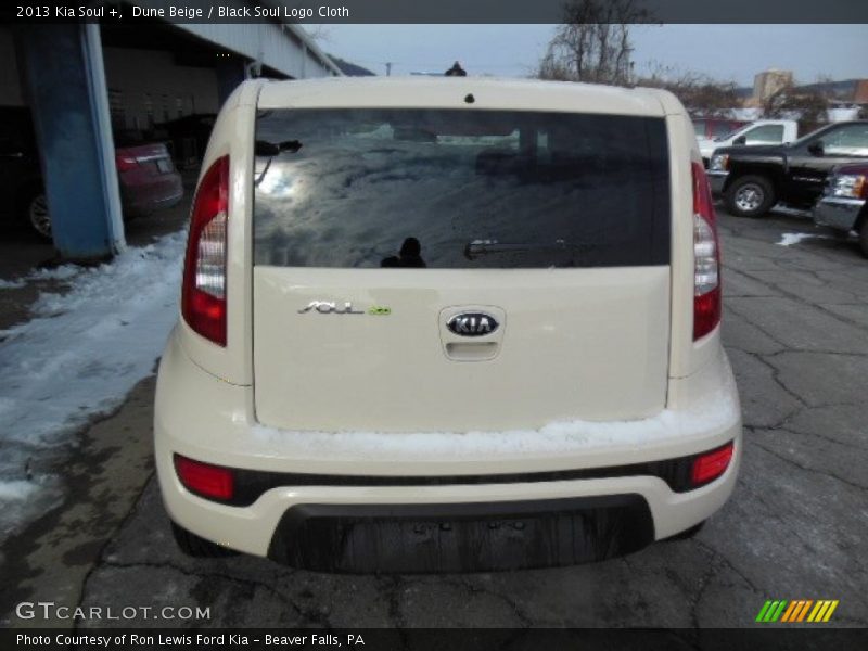 Dune Beige / Black Soul Logo Cloth 2013 Kia Soul +