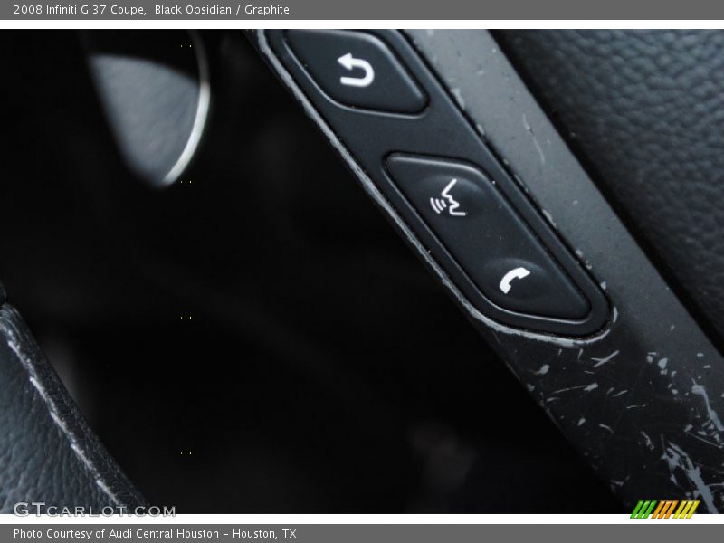 Black Obsidian / Graphite 2008 Infiniti G 37 Coupe