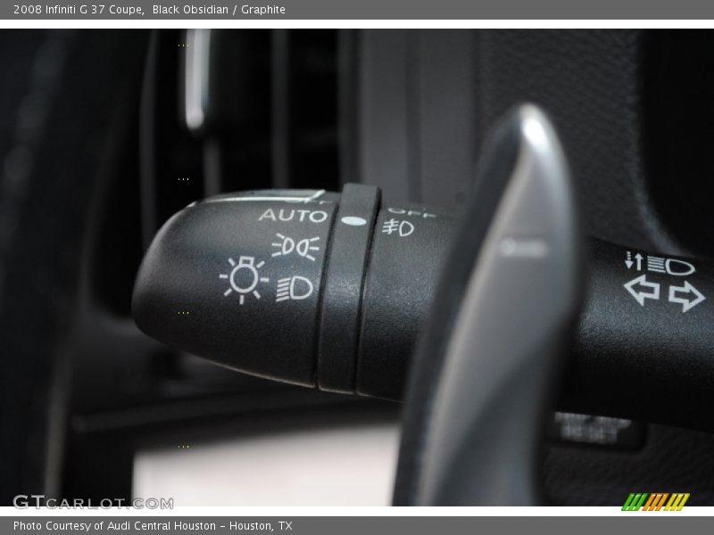Black Obsidian / Graphite 2008 Infiniti G 37 Coupe