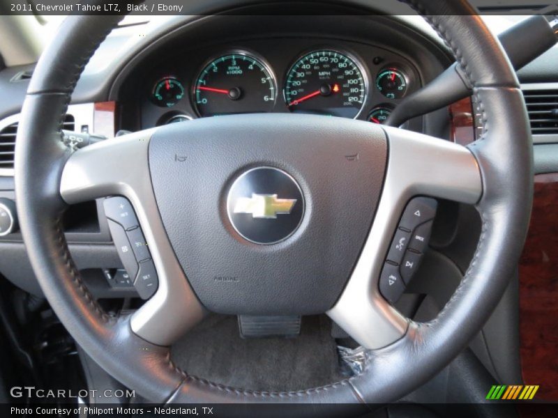 Black / Ebony 2011 Chevrolet Tahoe LTZ