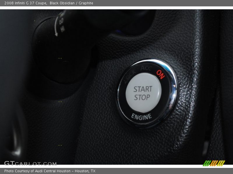 Black Obsidian / Graphite 2008 Infiniti G 37 Coupe
