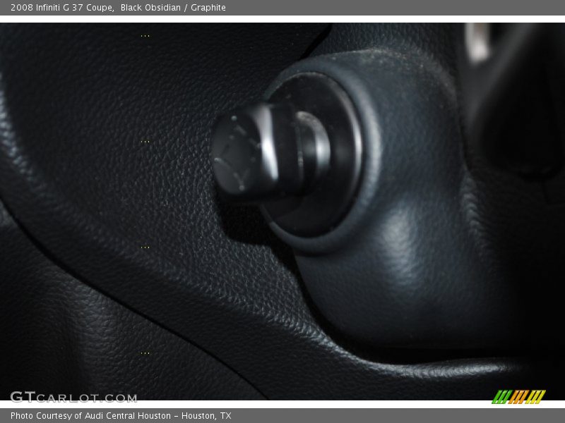 Black Obsidian / Graphite 2008 Infiniti G 37 Coupe