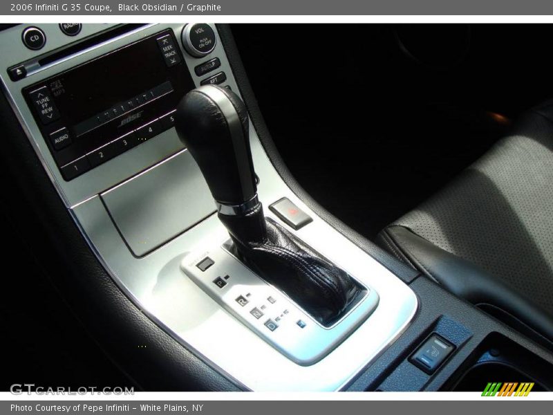Black Obsidian / Graphite 2006 Infiniti G 35 Coupe