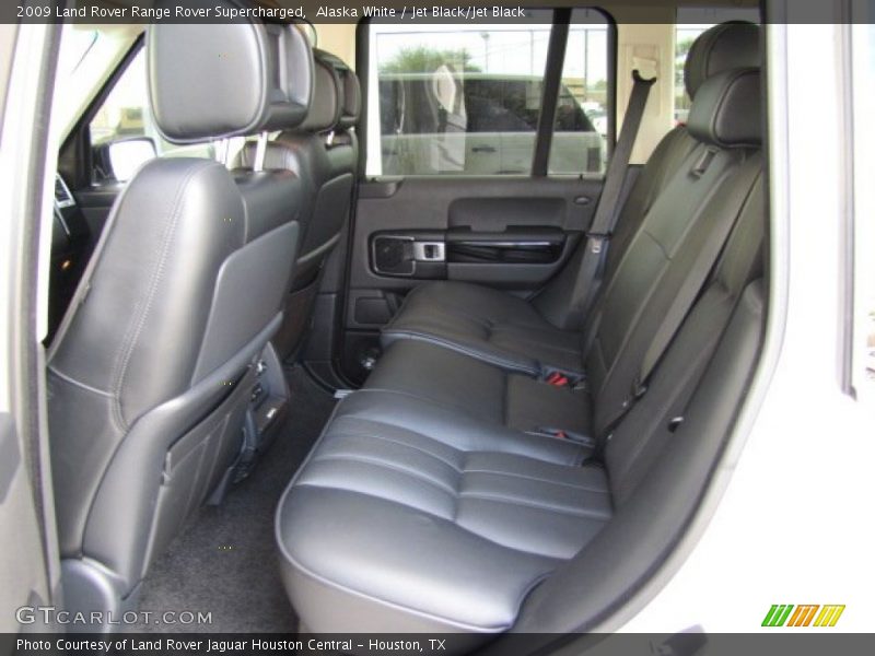 Alaska White / Jet Black/Jet Black 2009 Land Rover Range Rover Supercharged