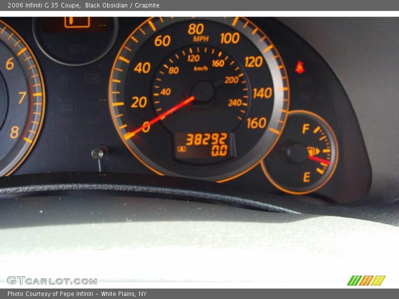 Black Obsidian / Graphite 2006 Infiniti G 35 Coupe