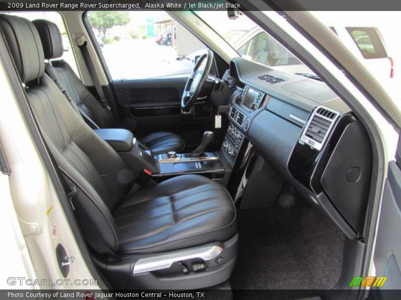Alaska White / Jet Black/Jet Black 2009 Land Rover Range Rover Supercharged
