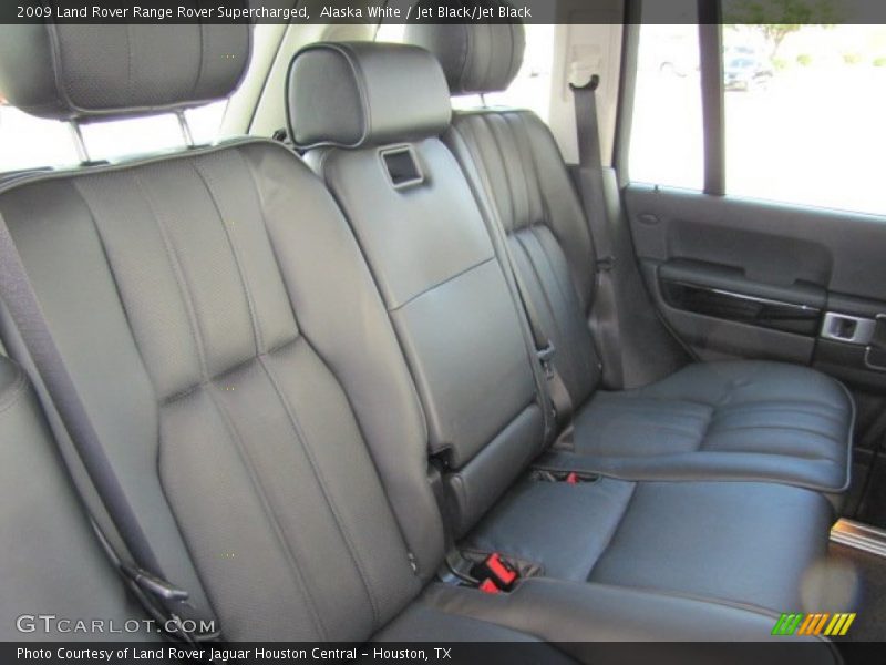 Alaska White / Jet Black/Jet Black 2009 Land Rover Range Rover Supercharged