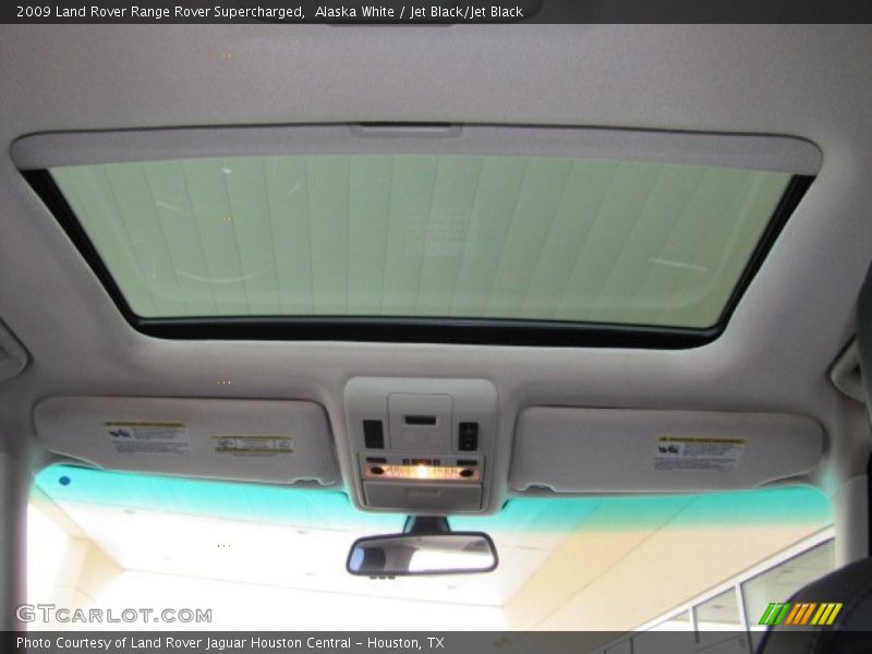 Alaska White / Jet Black/Jet Black 2009 Land Rover Range Rover Supercharged