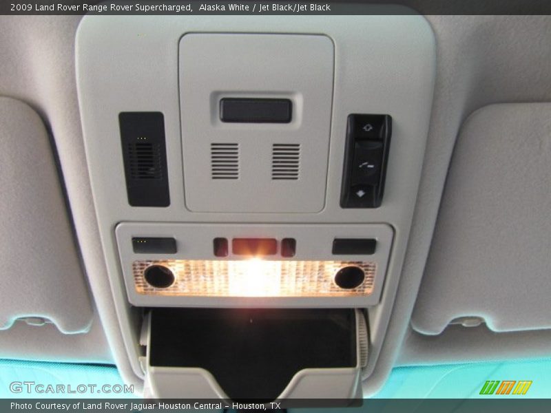 Alaska White / Jet Black/Jet Black 2009 Land Rover Range Rover Supercharged